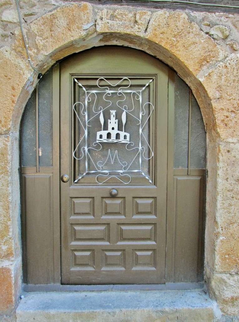 Foto: Detalle de una casa - Covarrubias (Burgos), España