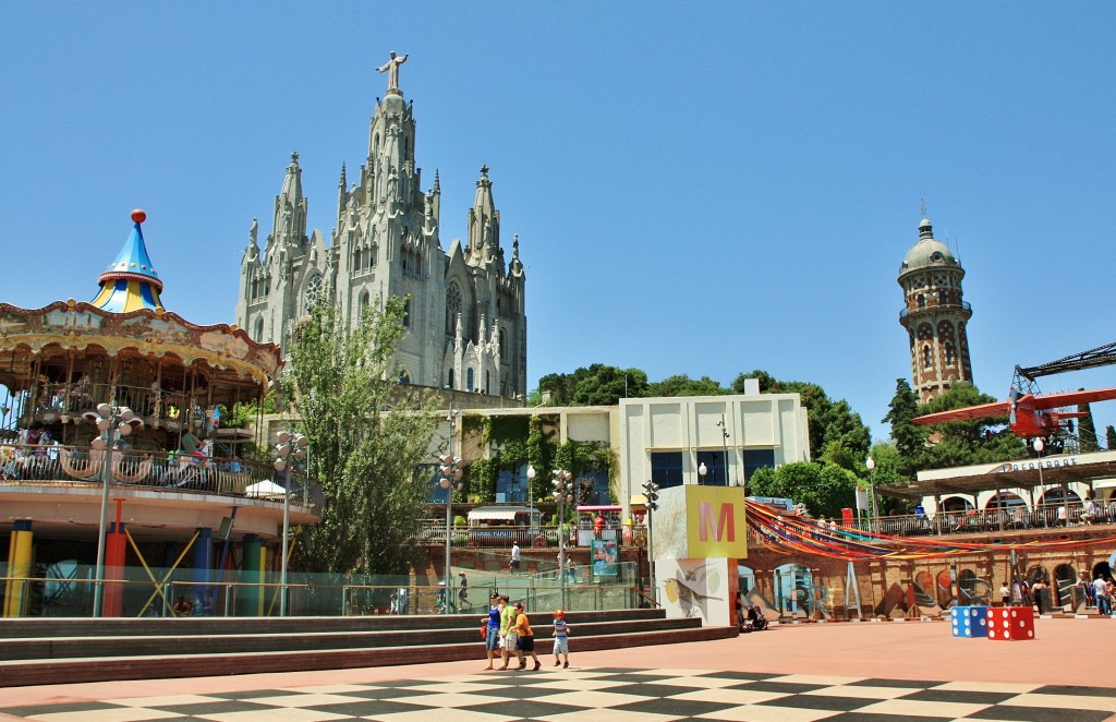 Foto: Parque del Tibidabo - Barcelona (Cataluña), España