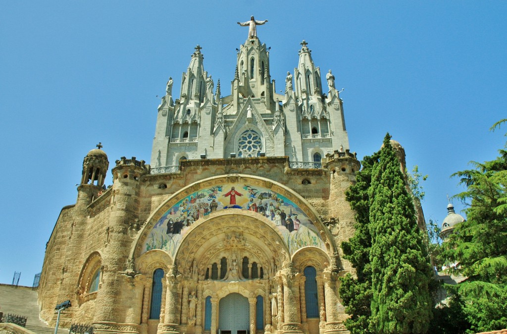 Foto: Templo del Tibidabo - Barcelona (Cataluña), España