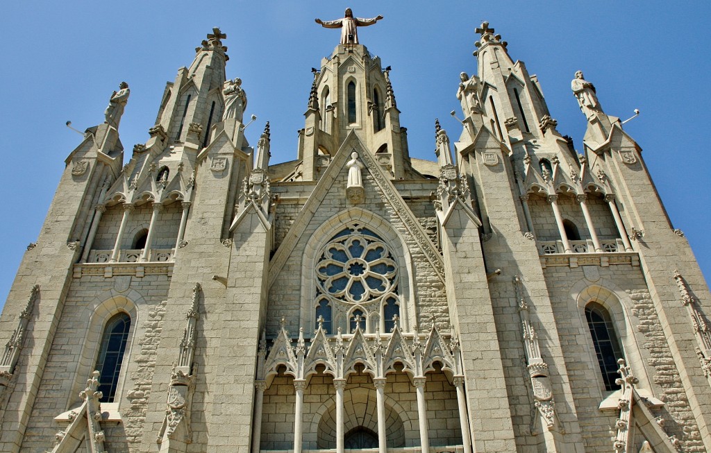 Foto: Templo del Tibidabo - Barcelona (Cataluña), España