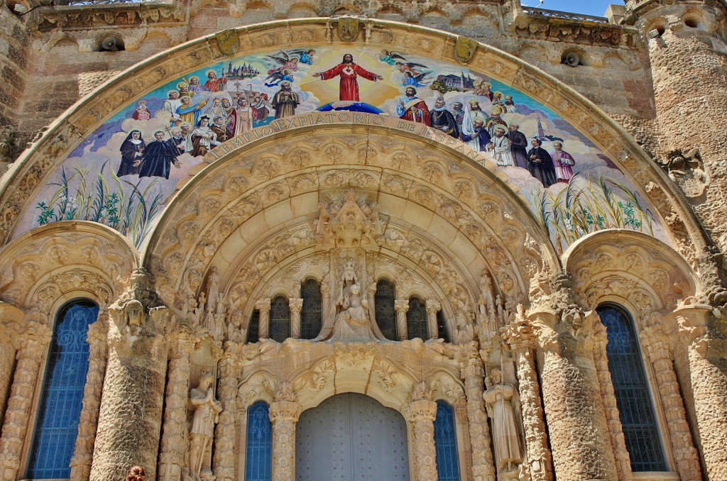 Foto: Templo del Tibidabo - Barcelona (Cataluña), España