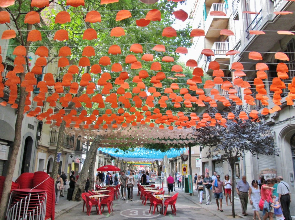 Foto: Fiestas del barrio de Sants - Barcelona (Cataluña), España