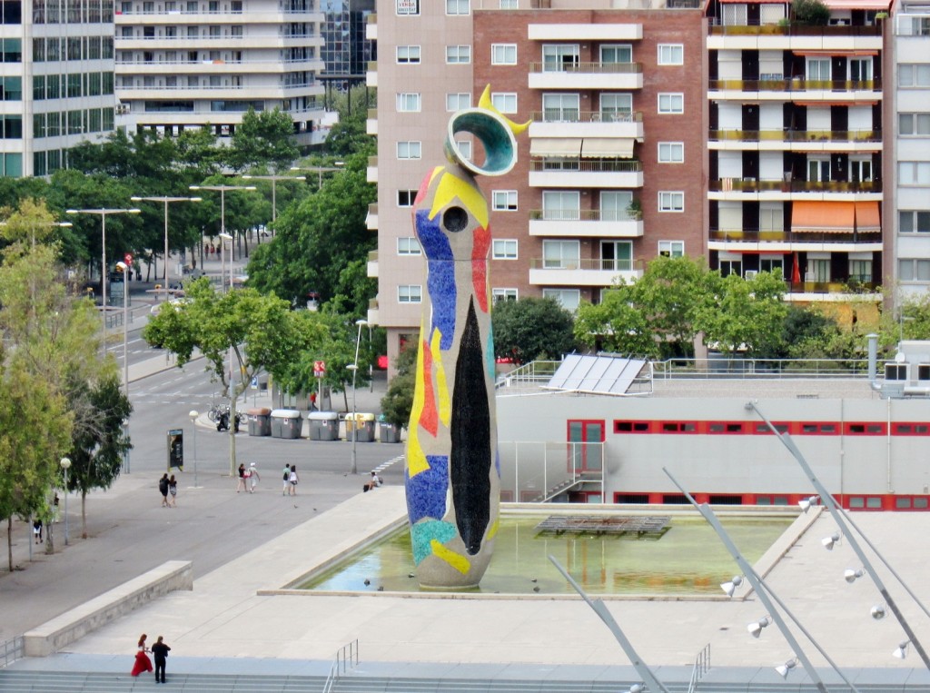 Foto: Monumento de Miró - Barcelona (Cataluña), España