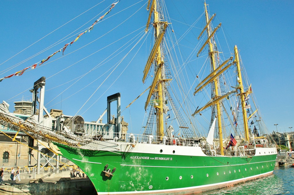 Foto: Puerto: reunión de veleros - Barcelona (Cataluña), España