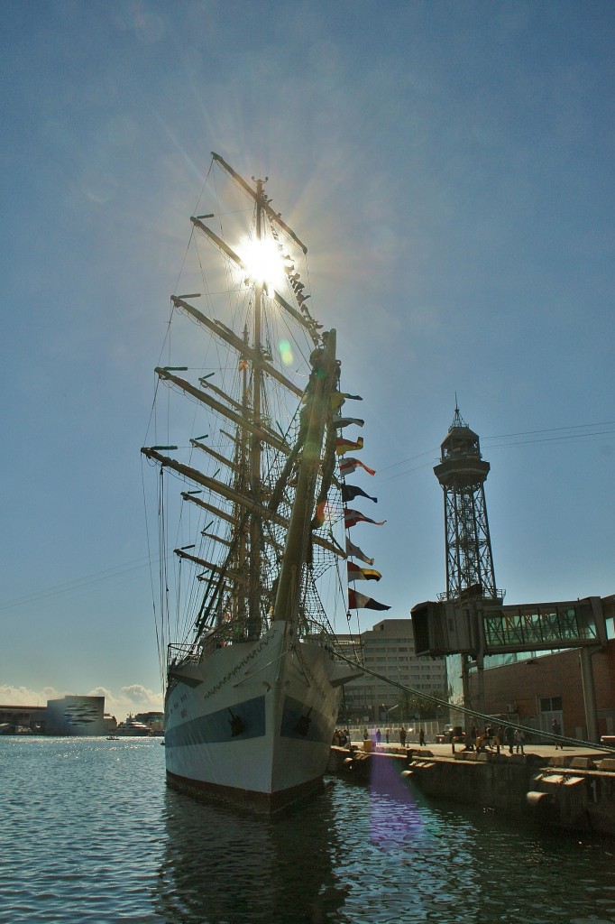 Foto: Puerto: reunión de veleros - Barcelona (Cataluña), España