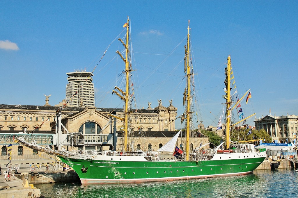 Foto: Puerto: reunión de veleros - Barcelona (Cataluña), España