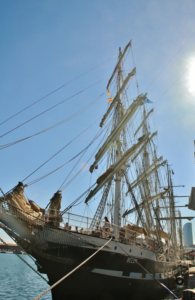 Foto: Puerto: reunión de veleros - Barcelona (Cataluña), España