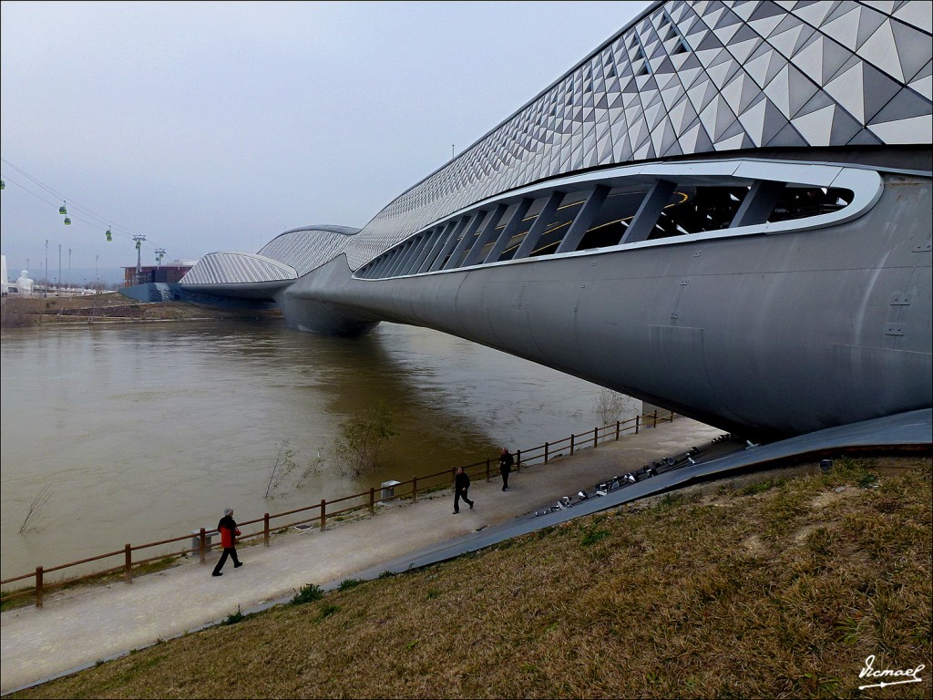 Foto: 130217-06 PABELLON PUENTE - Zaragoza (Aragón), España