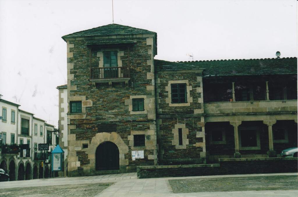 Foto de Portomarín (Pontevedra), España