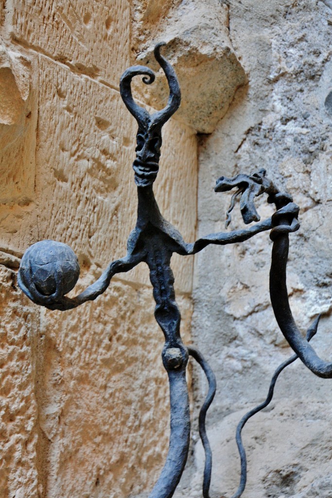 Foto: Monasterio de Poblet: barandilla de escalera - Vimbodí i Poblet (Tarragona), España