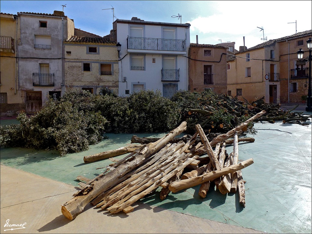 Foto: 130201-04 LEÑA SAN BLAS 2013 - Alconchel De Ariza (Zaragoza), España