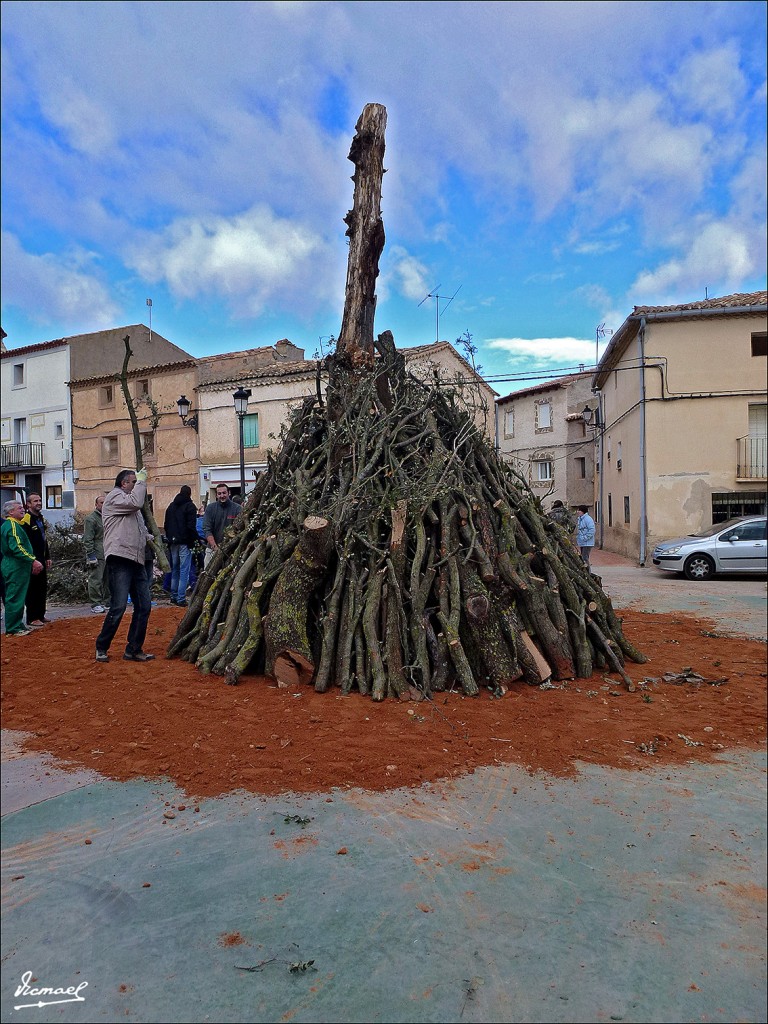 Foto: 130202-09 HOGUERA SAN BLAS - Alconchel De Ariza (Zaragoza), España