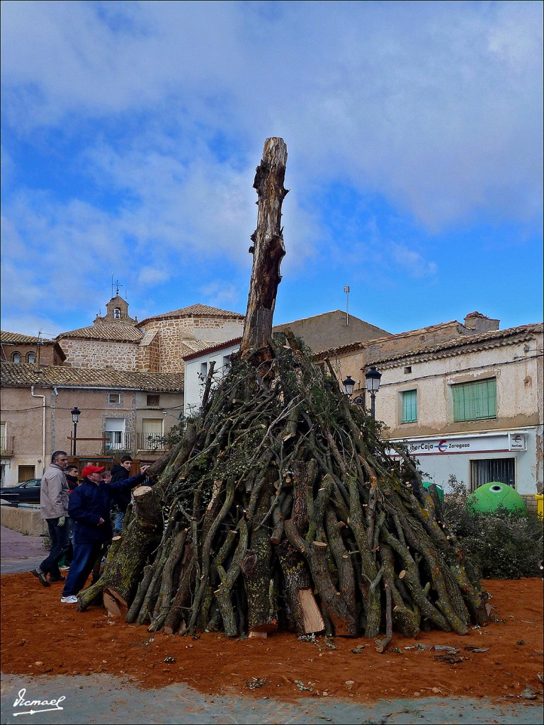 Foto: 130202-11 HOGUERA SAN BLAS - Alconchel De Ariza (Zaragoza), España