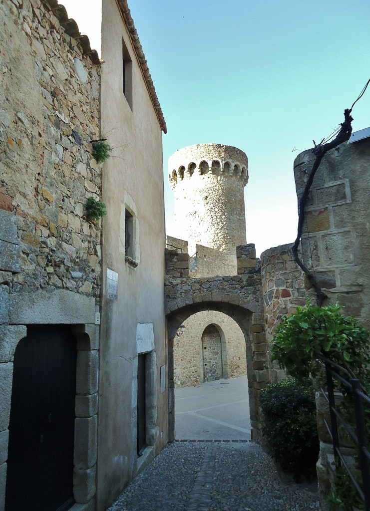 Foto: Recinto amurallado - Tossa de Mar (Girona), España