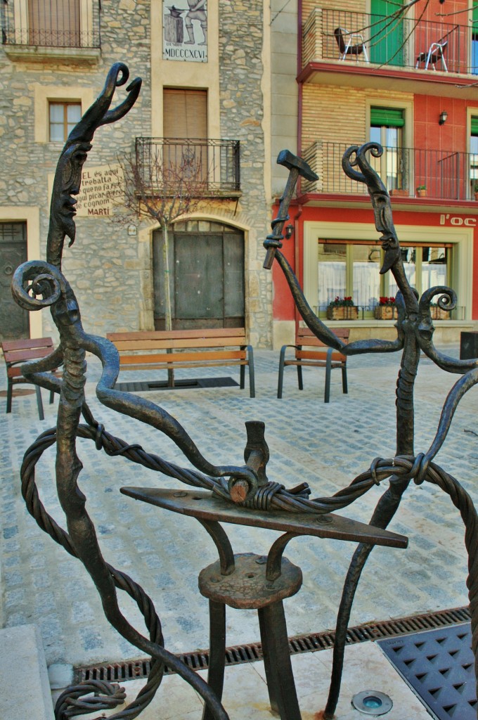 Foto: Trabajos de forja - L´Espluga de Francolí (Tarragona), España