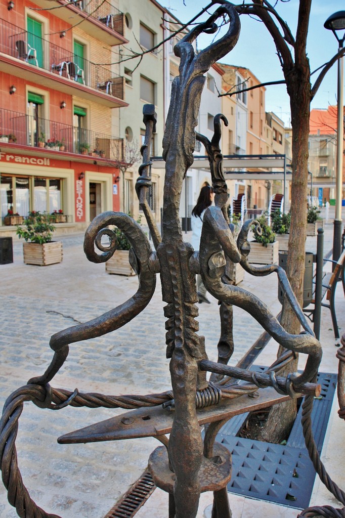 Foto: Trabajos de forja - L´Espluga de Francolí (Tarragona), España