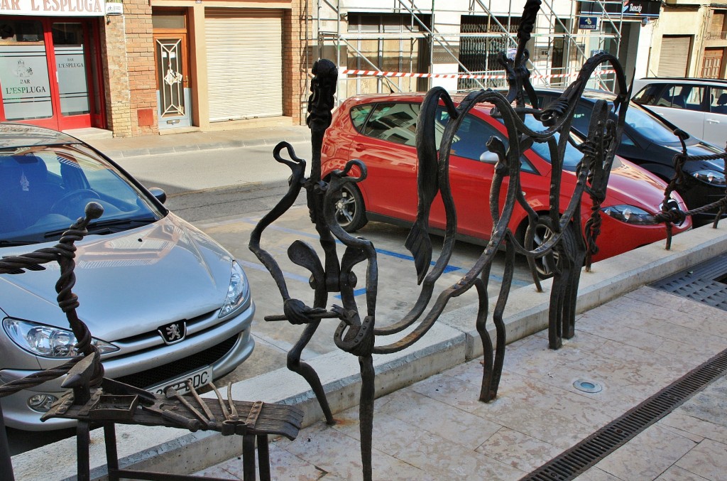 Foto: Trabajos de forja - L´Espluga de Francolí (Tarragona), España