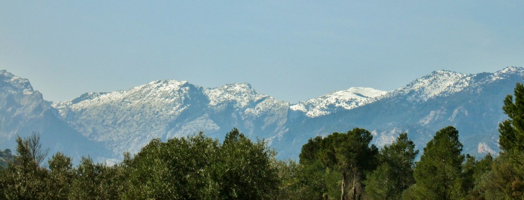 Foto: Montañas nevadas - Paüls (Tarragona), España