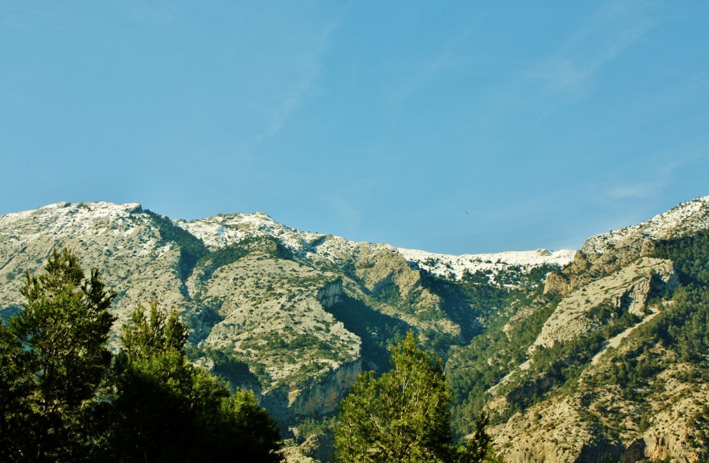 Foto: Montañas nevadas - Paüls (Tarragona), España