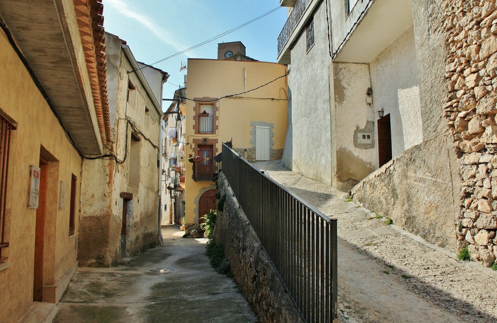 Foto: Vista del pueblo - Paüls (Tarragona), España