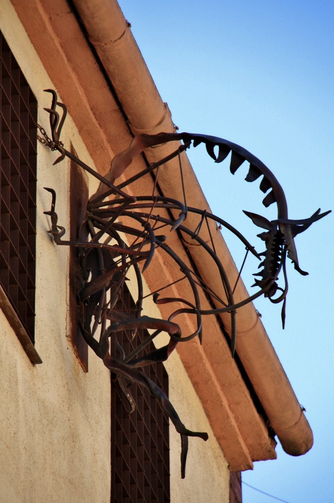 Foto: Detalle en una fachada - Vilalba dels Arcs (Tarragona), España