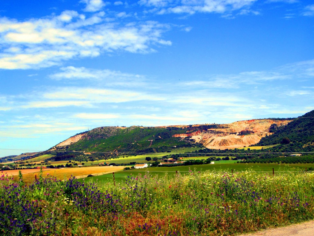 Foto: Cantera y Monte de la Cruz - Baños de Gigonza (Cádiz), España