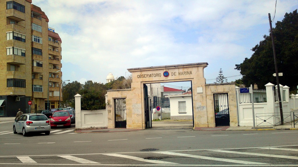 Foto: Entrada al Real Observatorio - San Fernando (Cádiz), España