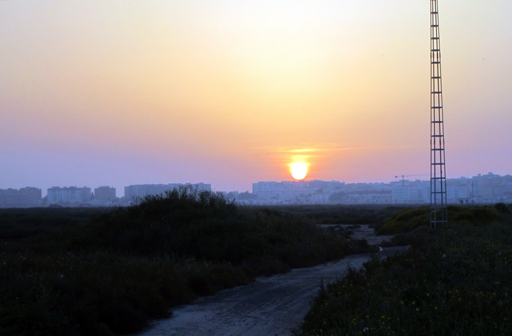 Foto: Puesta de sol - San Fernando (Cádiz), España