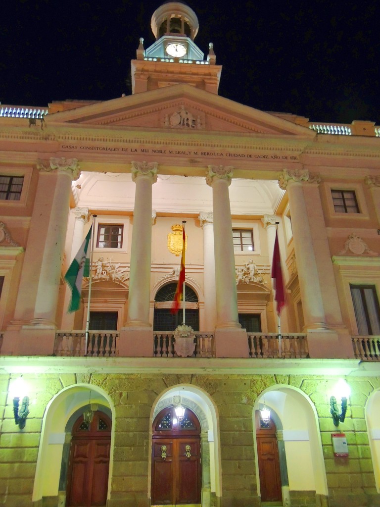 Foto: Frontal del Ayuntamiento - Cádiz (Andalucía), España