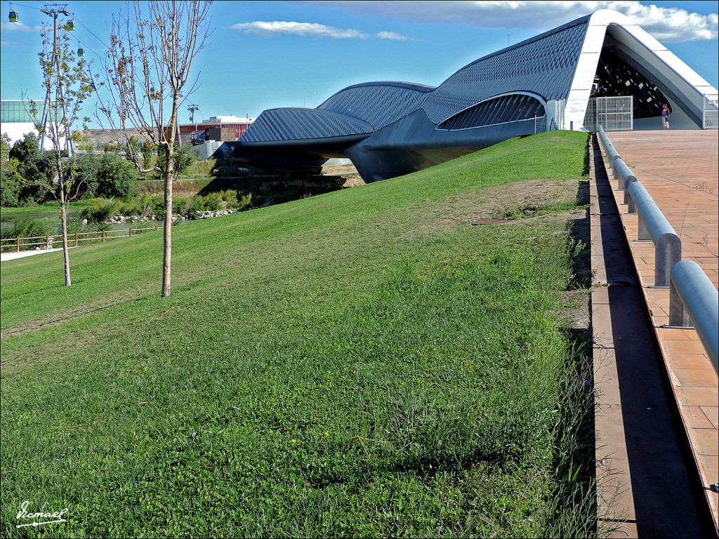 Foto: 130915-01 PABELLON PUENTE - Zaragoza (Aragón), España