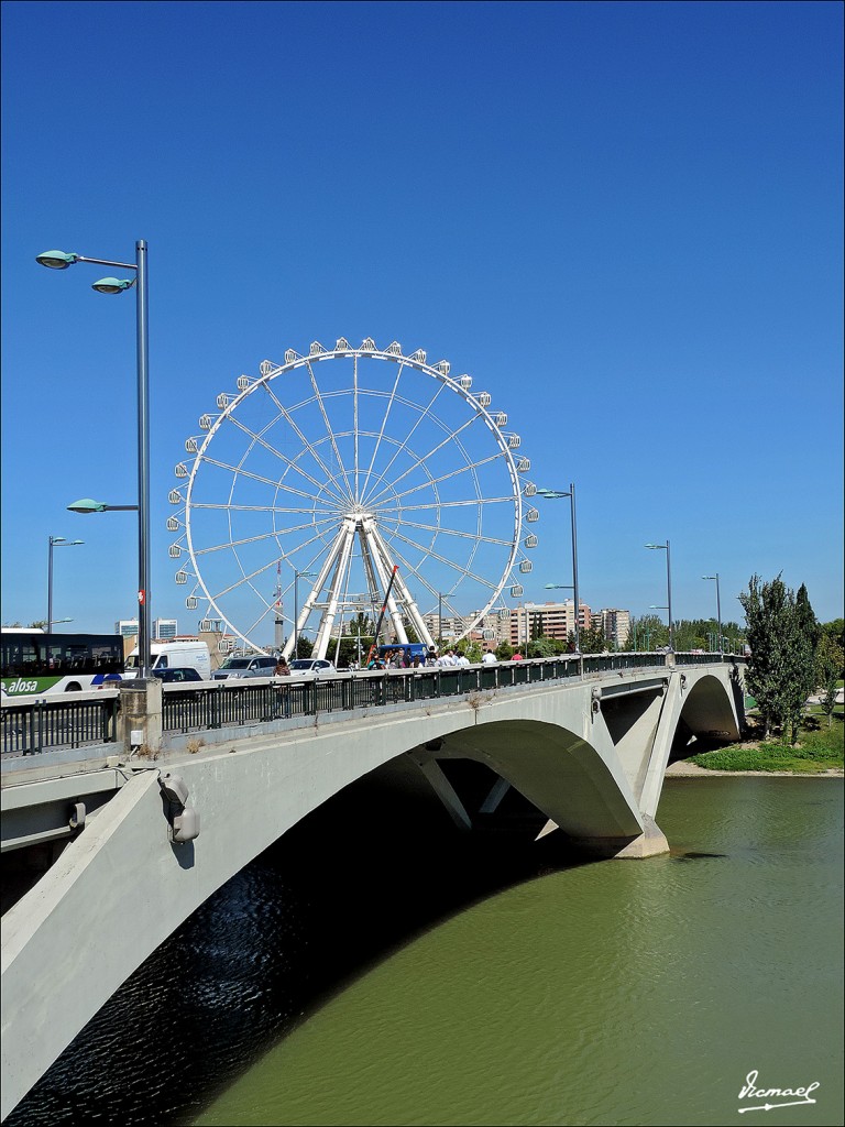 Foto: 130916-04 NORIA ORILLAS EBRO - Zaragoza (Aragón), España