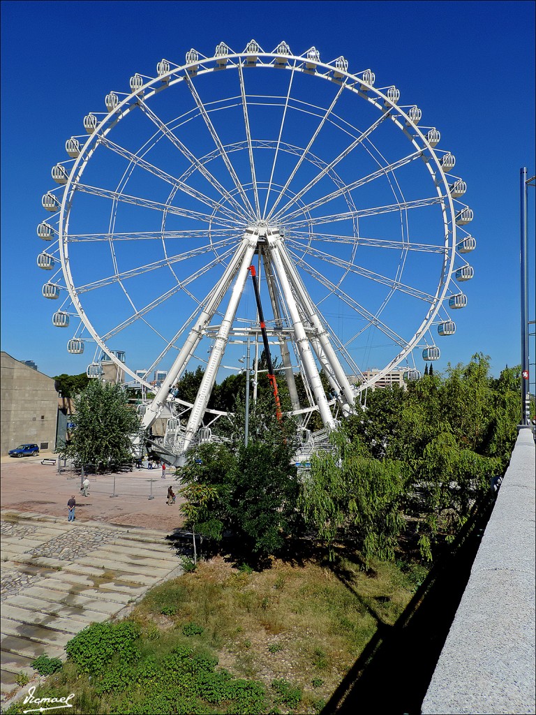 Foto: 130916-09 NORIA ORILLAS EBRO - Zaragoza (Aragón), España