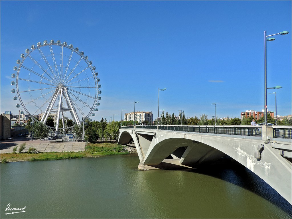 Foto: 130916-41 NORIA ORILLAS EBRO - Zaragoza (Aragón), España