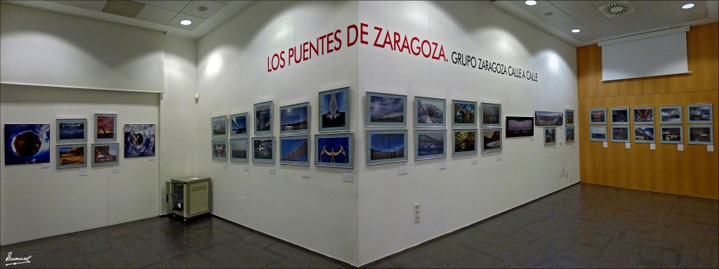 Foto: 130910-10 SALA EXPOSICION PUENTES - Zaragoza (Aragón), España