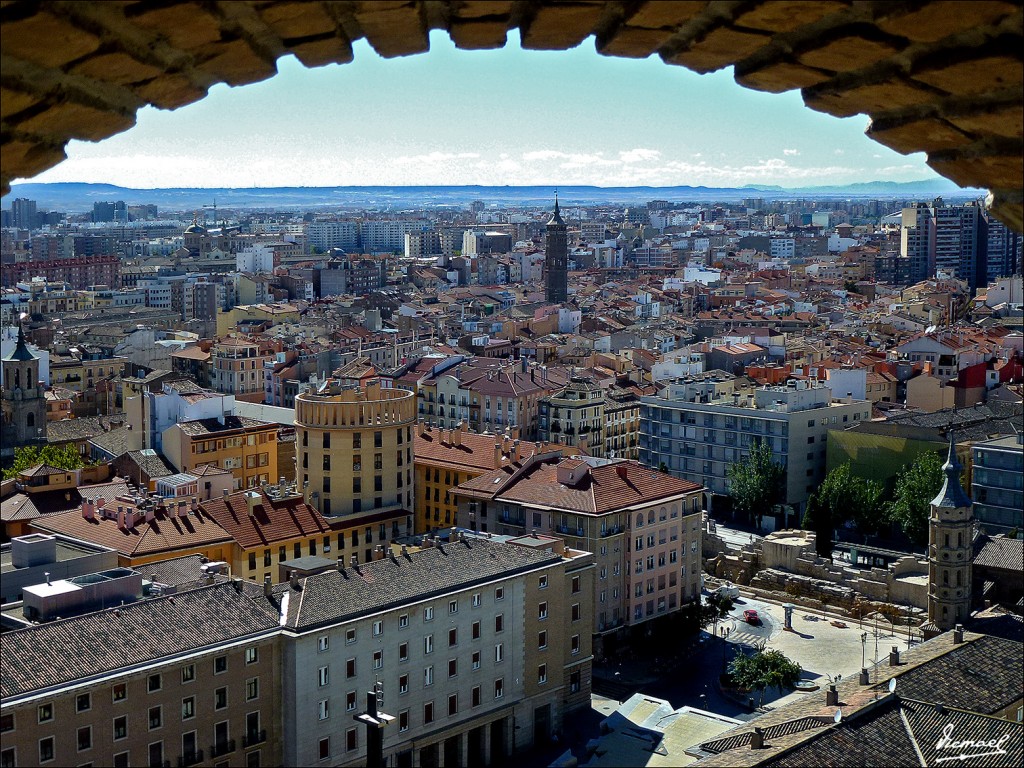 Foto: 130918-13 DESDE TORRE PILAR - Zaragoza (Aragón), España