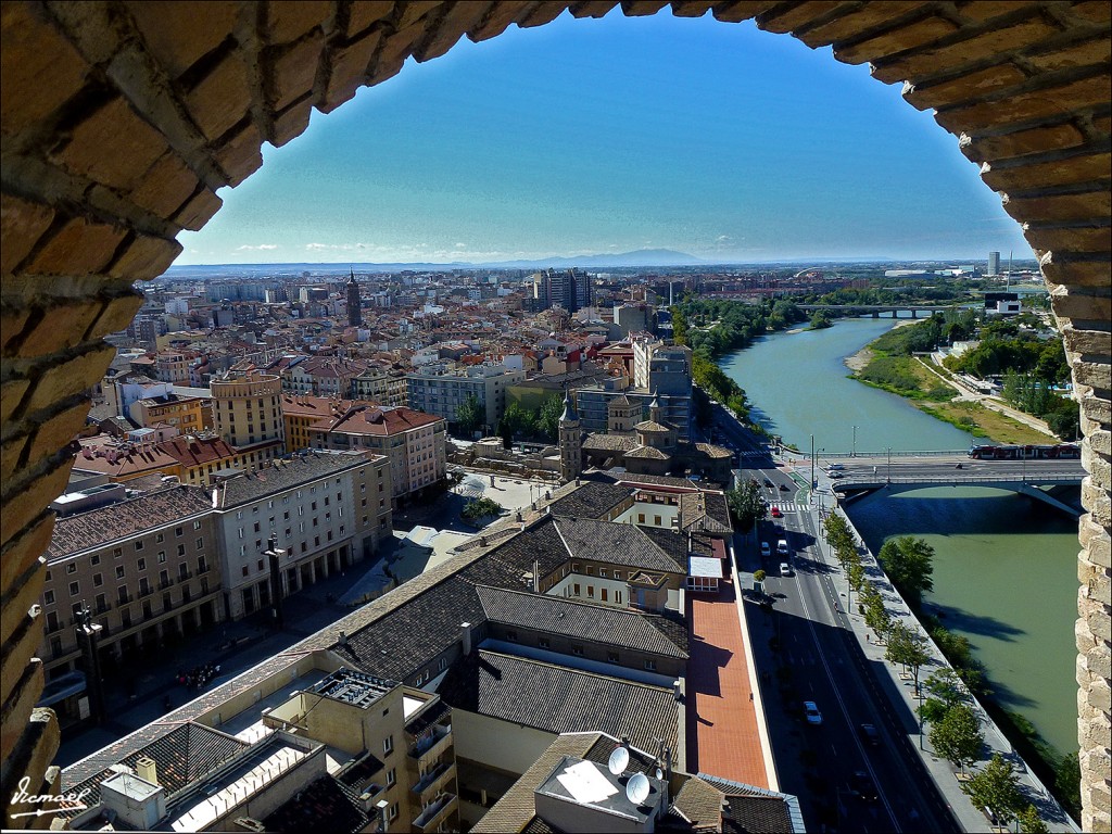 Foto: 130918-21 DESDE TORRE PILAR - Zaragoza (Aragón), España