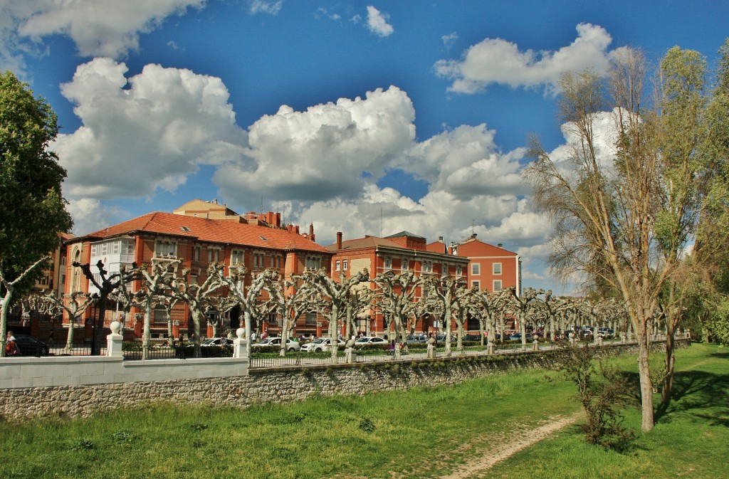 Foto: Cauce del rio Arlanzón - Burgos (Castilla y León), España