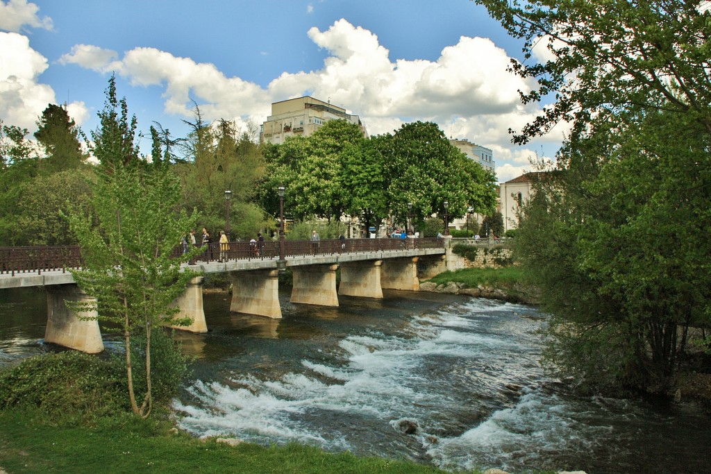 Foto: Rio Arlanzón - Burgos (Castilla y León), España