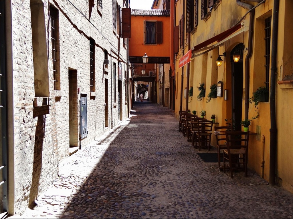 Foto: Via Capo delle Volte - Ferrara (Emilia-Romagna), Italia