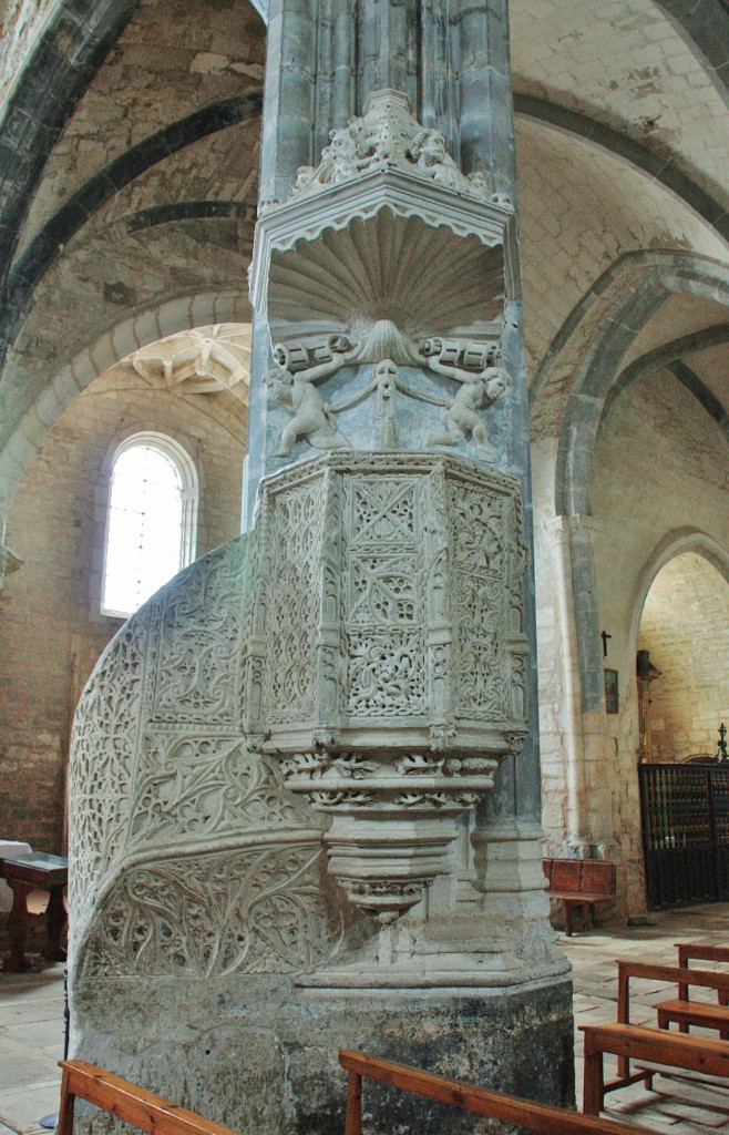 Foto: Colegiata - Santa María del Campo (Burgos), España