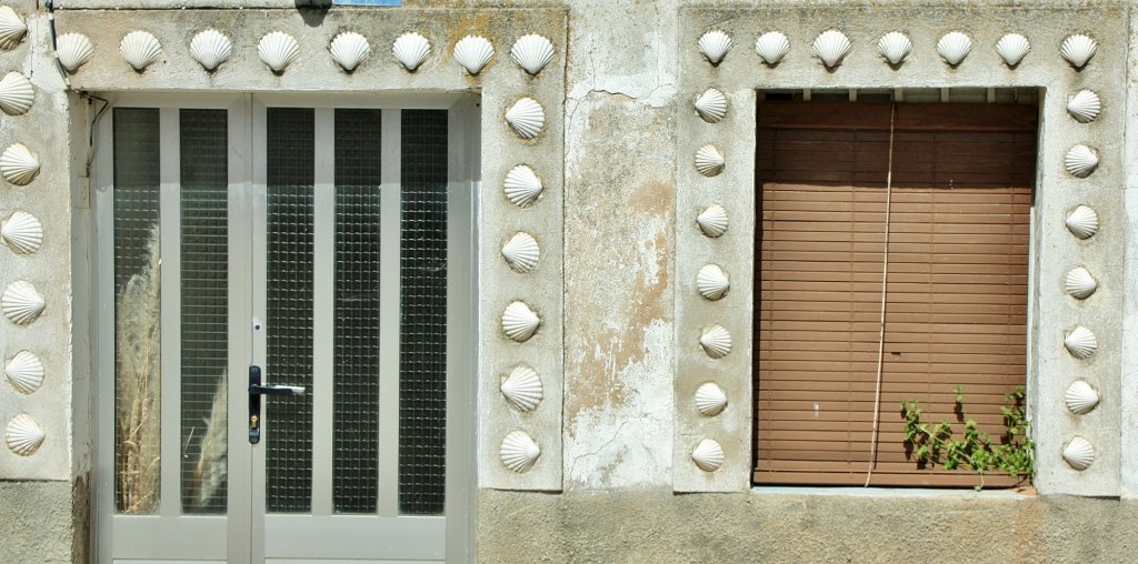 Foto: Detalle de la construcción - Mahamud (Burgos), España