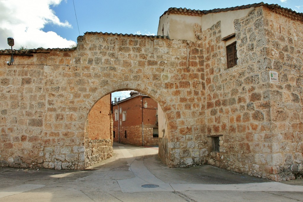 Foto: Vista del pueblo - Villahoz (Burgos), España