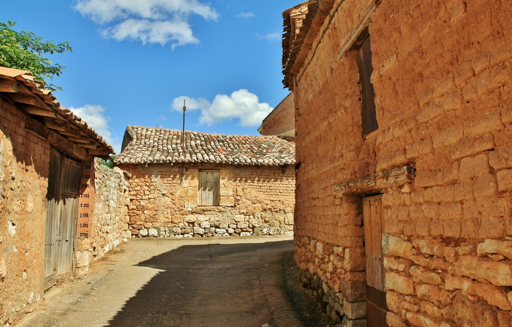 Foto: Vista del pueblo - Villahoz (Burgos), España