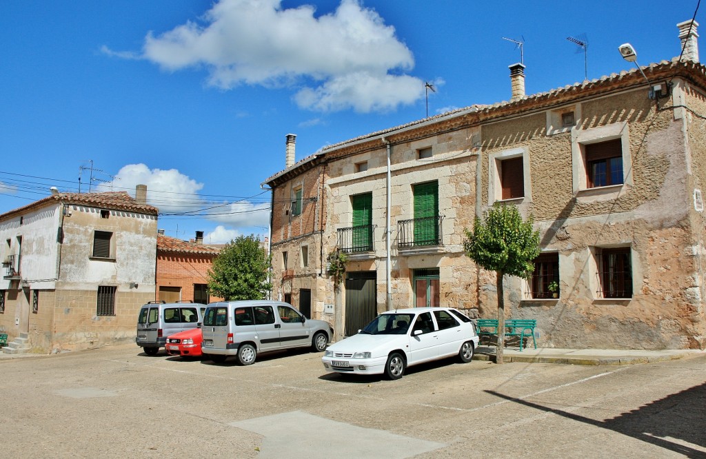 Foto: Vista del pueblo - Villahoz (Burgos), España