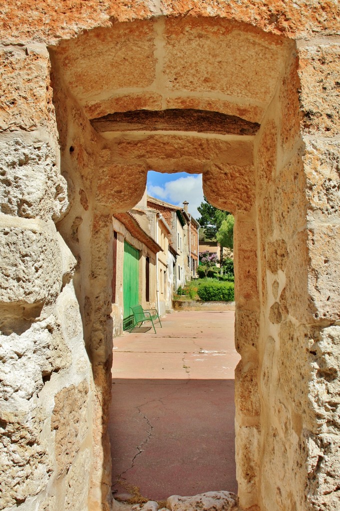 Foto: Vista del pueblo - Villahoz (Burgos), España