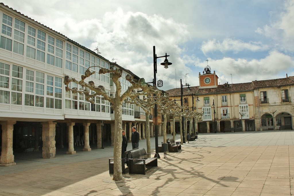 Foto: Plaza Mayor - Villadiego (Burgos), España