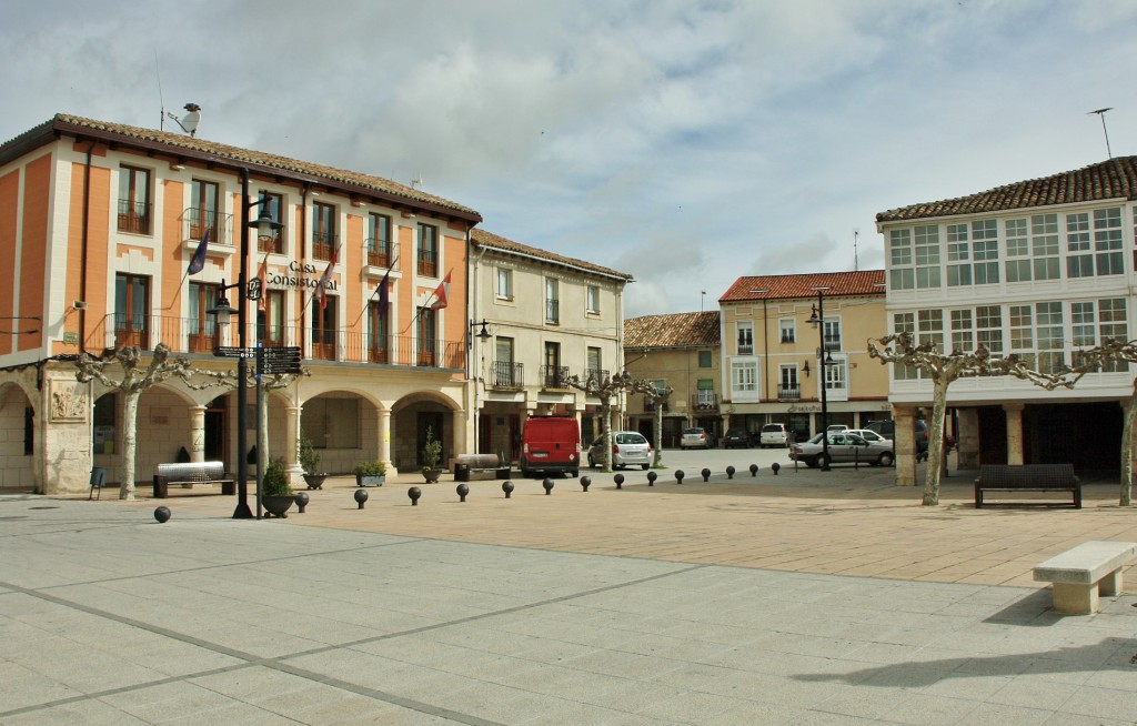 Foto: Plaza Mayor - Villadiego (Burgos), España