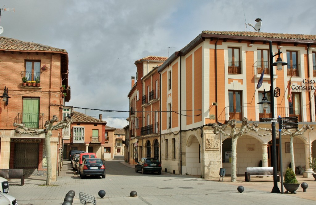 Foto: Plaza Mayor - Villadiego (Burgos), España