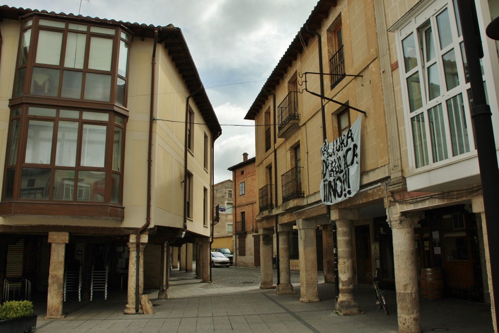 Foto: Vista del pueblo - Villadiego (Burgos), España