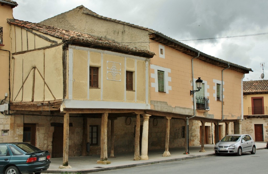 Foto: Vista del pueblo - Villadiego (Burgos), España